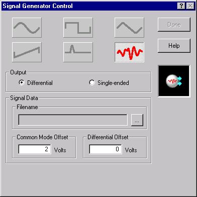 AnadigmDesigner 2 User Manual 6.3.3 Square Wave Generator The square wave signal generator has all the same parameters as just discussed above, with the addition of Duty Cycle.