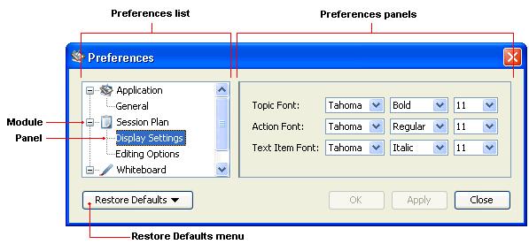 User s Guide Using the Session Plan Editor: Elluminate Plan! Setting Elluminate Plan! Preferences Elluminate Plan!
