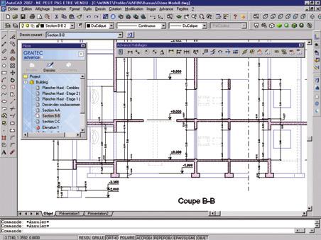 properties in the Pilot (right click on Level). For the civil engineering structures drawings you can use the Advance objects modeling functions or the 3D AutoCAD modeler in the same time.