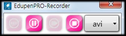 - Video Record - if you want to record a video of your activities in Edupen Pro, then you should use the Video Record tool.