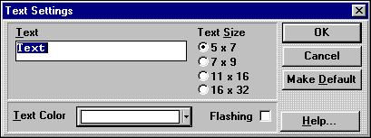 Using the Text Tool The text tool is used to add text to a panel. 1. Select the text icon on the tool bar. QT_14 2.