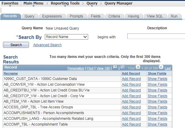 Field Data 11111 1234567 APPROVED 10/1/2014 Field Data 22222 7654321 PENDING 10/15/2014 Fields (columns) store single pieces of information for each row. (TRAVEL_AUTH_ID is a field.