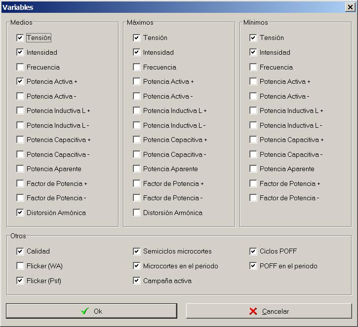Cava File Information The Variables, Download, and Campaigns buttons also appear.