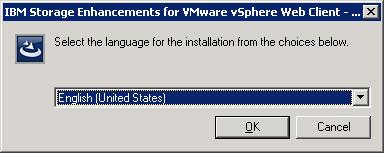 Installing the IBM Storage Enhancements for VMware Sphere Web Client The software package of IBM Storage Enhancements for VMware Sphere Web Client is installed separately on the Sphere Web Client