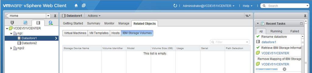 datastore 54 IBM Storage