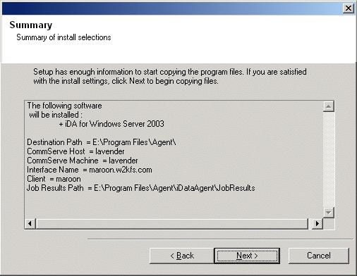 The install program now starts copying the software to the computer. This step may take several minutes to complete. 29. The System Reboot message may be displayed.