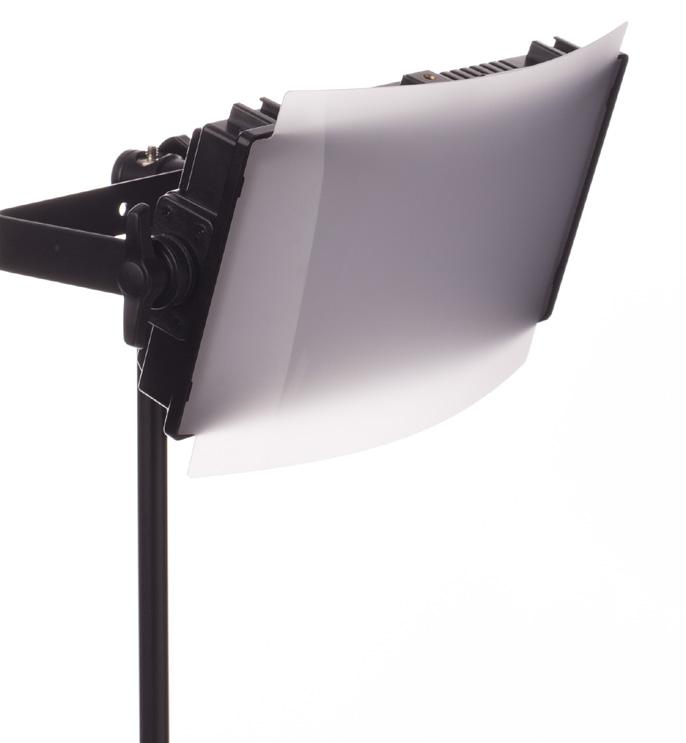 INSTRUCTIONS Additionally, the Essential-series LED lights come with an offset diffuser which is perfect for dispersing and softening the light output.
