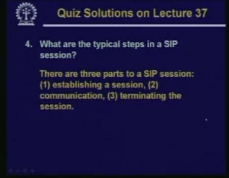(Refer Slide Time: 54:01) What are the typical steps in a SIP session?