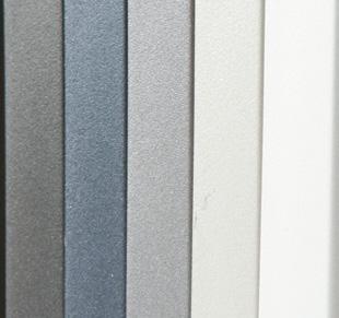 All P series readers are supplied with two fascias, one grey and one off-white. Other colours are available from your installer.