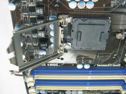 check if the CPU surface is unclean or if there is any bent pin on the socket.