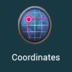 3.1.6 Entering coordinates To select a destination by entering its coordinates, perform the following