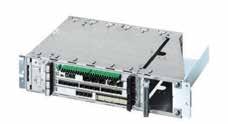 The XMC20 Subracks XMC25 Subrack for access points with a variety of
