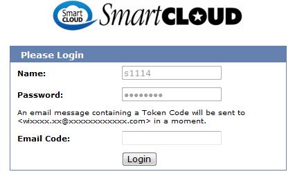 Login to the portal with your login and pre-assigned static password, followed by a one-time password.