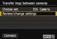 Changing Setting Names The names displayed for reconnection settings can be changed after the settings are completed. 1 Select [Wi-Fi function].
