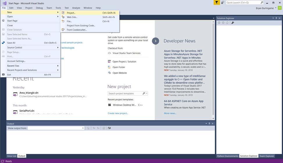 The Visual Studio 2017 Community Edition is a free integrated development environment (IDE) for Windows.