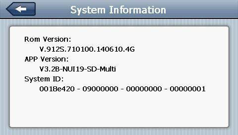 10-10 System information includes: 1. Firmware version; 2.