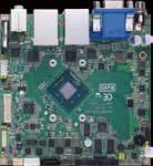Embedded Boards Nano-ITX SBC Dimension: 120 mm x 120 mm Accessory Mini Card NANO840 Intel Atom processor E3845/E3827 1 DDR3L SO-DIMM max. up to 8 GB 1 USB 3.0 and 5 USB 2.