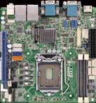 (Haswell/ Haswell Refresh) Intel C226 chipset 2 DDR3-1333/1600 MHz, max. up to 16 GB PCIe x16 Gen.