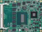 Embedded Boards COM Express Modules CEM880 COM Express type 6 basic module 5th/4th Generation Intel Core i7/i5/i3 & Celeron