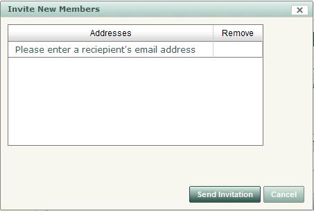 Inviting Members to Join a Group To invite a new user to a group, the group owner sends an invitation to that user.
