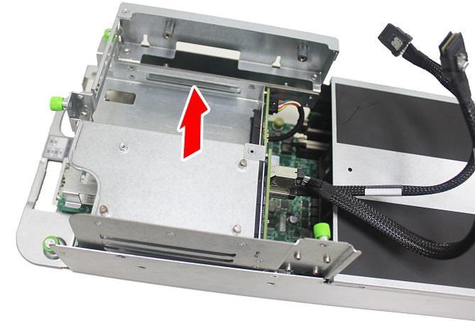 2 Perform the "Removing the PCIe Riser Card" procedure on page 11.