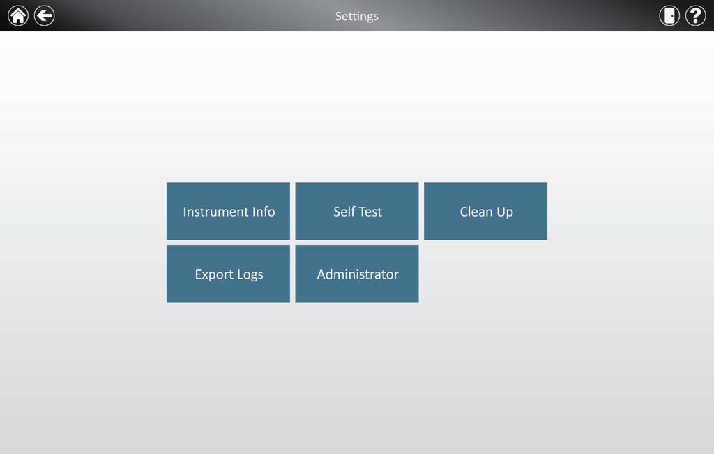 Figure 26. Maxwell CSC Software Settings screen.