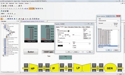 Graphic Editor Powerful Graphical Display Development Tool The Graphic Editor allows you to draw process pictures, configure the user interface, and define the appearance of process data on the