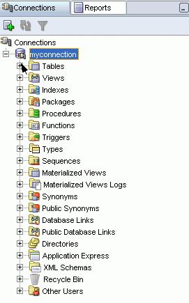 Practice Solutions I-2: Using SQL Developer (continued) b) Expand the Tables icon