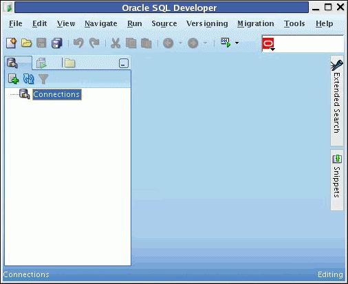 Menus for SQL Developer 2 4 6 7 1 3 5 Menus for SQL Developer SQL Developer has two main navigation tabs.
