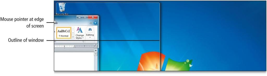 Manage the Display of Individual and Multiple Windows Using Snap to