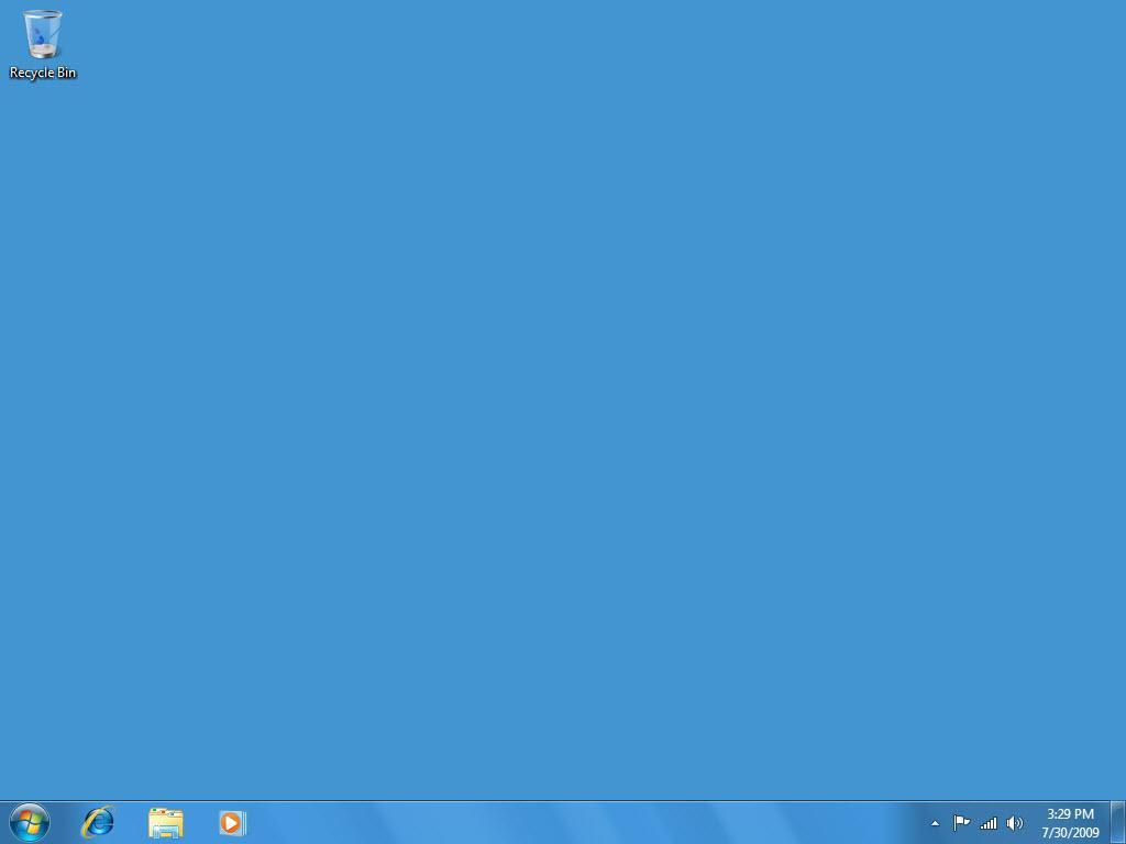 Using the Windows 7 Interface