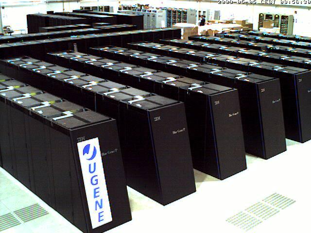JUGENE@Jülich #4 worldwide, #1 in Europe 1 st PRACE system IBM Blue Gene/P