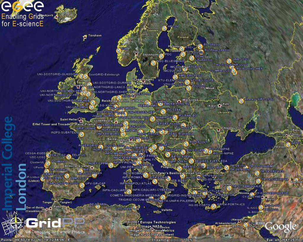 Some significant European infrastructure initiatives and projects EGI-InSPIRE EGI-InSPIRE (EGI- Integrated Sustainable Pan- European Infrastructure for Research in Europe) is a four-year project