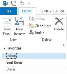Send email Gmail: Compose Outlook: New email In the left sidebar, click Compose.