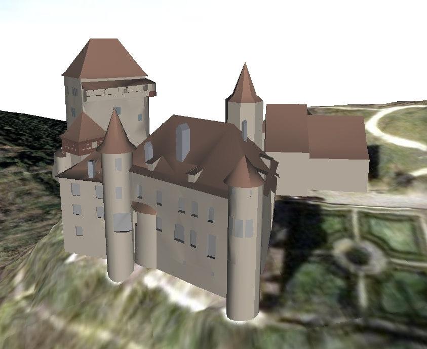 and investigations. 4.1 3D of the castle of Wildenstein, BL (Switzerland) A recent project at FHBB addressed the acquisition and ling of the castle of Wildenstein, BL (Switzerland).