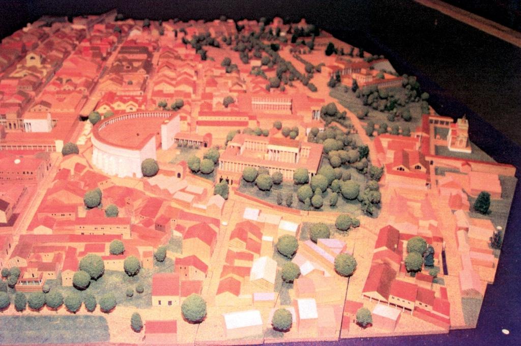 4.2 3D reconstruction of the roman city of Augusta Raurica (Switzerland) Ancient DTM Wooden 3D city Aerial imagery Augusta Raurica was a roman city ten kilometres east of Basel.