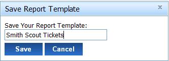 To remove the selections, click the None button and then click the blocks you intend to include in your saved template.