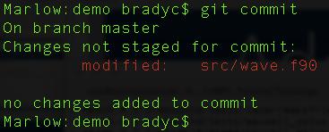 Adding the changes Not just git commit again!