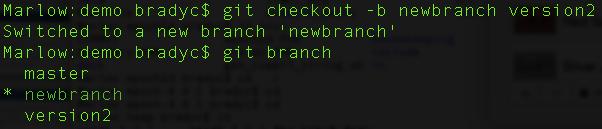 git checkout You can create a new branch based off an existing branch and check it out in a single command using git checkout -b