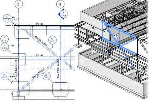 steel and concrete reinforcement using leading third-party detailing applications as well as AutoCAD Structural Detailing.