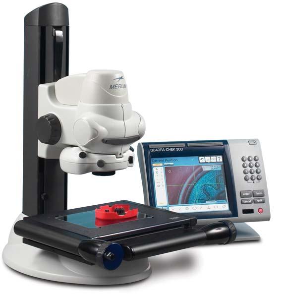Metrology Merlin 2-Axis Video Measuring Microscope Vision Engineering s Merlin video measuring system combines a state-of-the-art touch-screen video microprocessor with amazing simplicity, to deliver