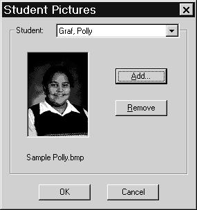 3 Click Add, select the picture file, then click OK. 4 Click OK. Reporting Student Grades During the term, there are a number of reports you might need to print.