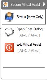During a Virtual Assist session, the customer is not locked out of their computer.
