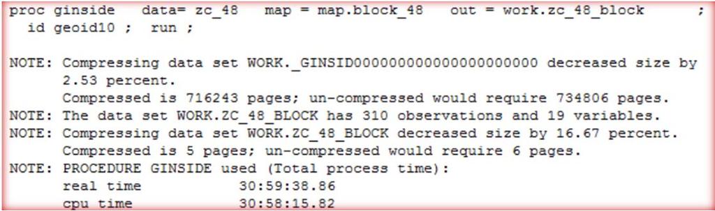 Texas has about 2600 ZIP codes and 914,231 Census Blocks 1. Convert Shapefile to SAS MAP data proc mapimport datafile="&path\&shpfile\&shpfile..shp" out = map.map_&fp.