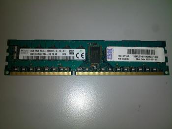 35V) PC3L-10600 CL9 ECC DDR3 1333MHz LP RDIMM 49Y1407