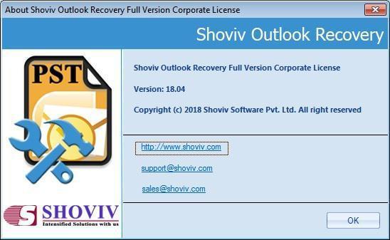 About Outlook Recovery More effective version 17.10 of has arrived, embedded with new features and look. allows you to recover corrupted/damaged PST files.