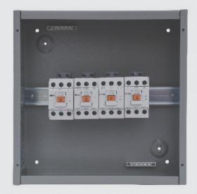 breakers/loads Reduces installation time and space requirements and assists in meeting the new NEC