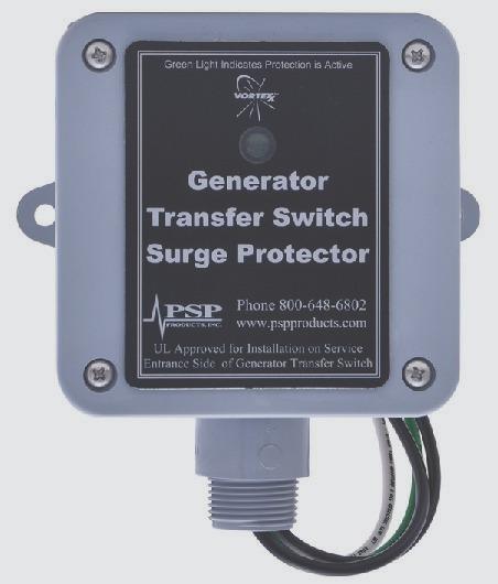 The TGEN-160-SER-04-N is designed to be the first line of home defense against damaging electrical surges and spikes originating from utility power lines.