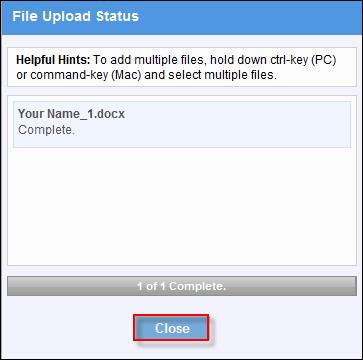 7.0 MANAGING DOCUMENTS The following exercises demonstrate how to manage your documents in Livelink. 7.1 Uploading Files You can upload a single file or multiple files to a folder. A.