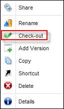 Note: Once a document is reserved by a user, other users can not edit the document but can open and download. C. Once your changes have been completed, click Office Button and Save. D.